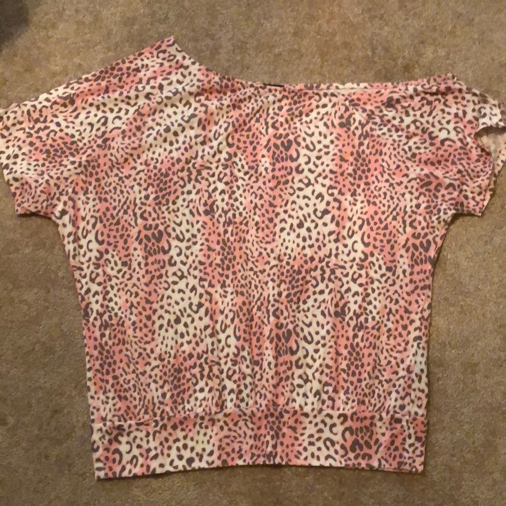 Torrid size 1 leopard print top